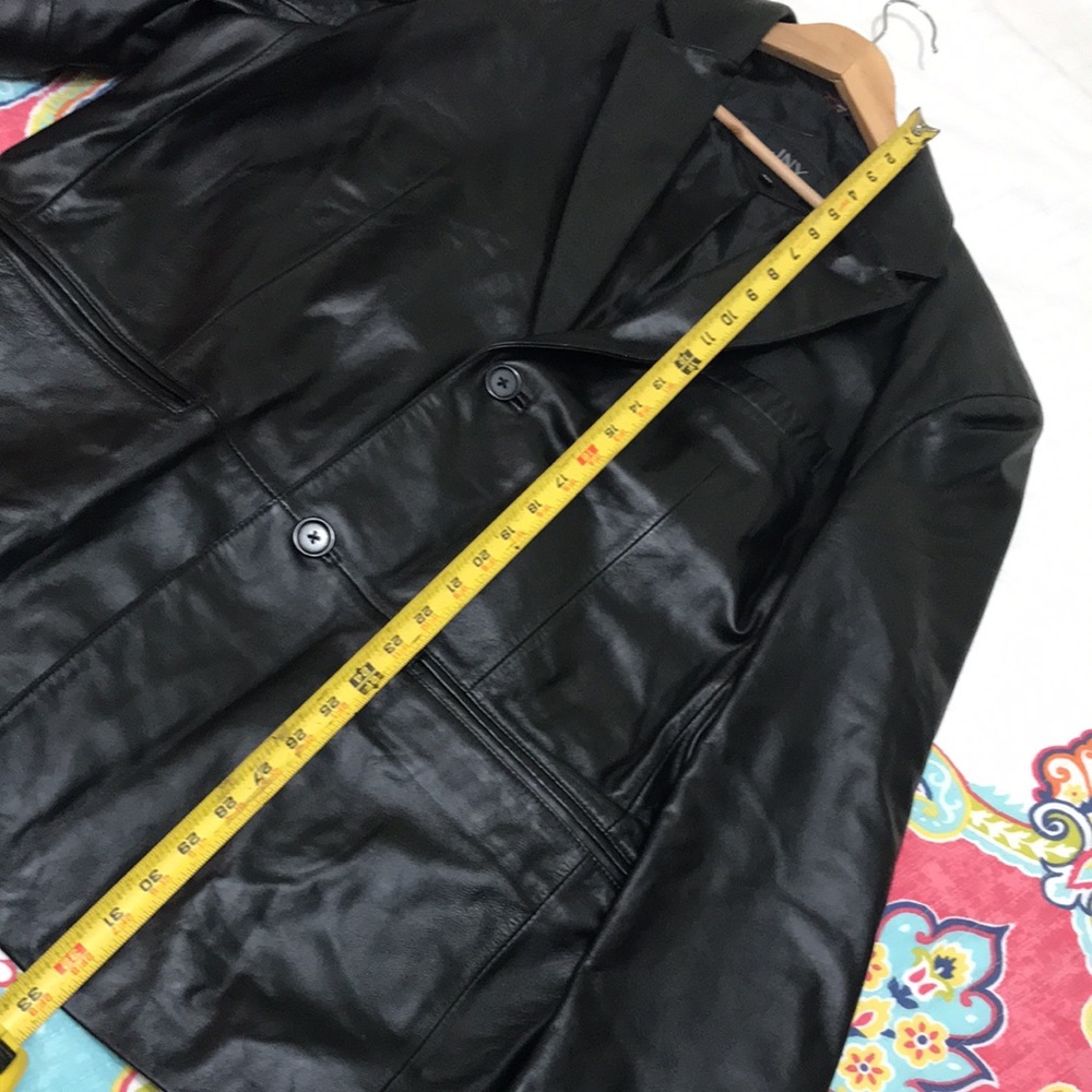Jones New York leather blazer or jacket - Picture 13 of 16